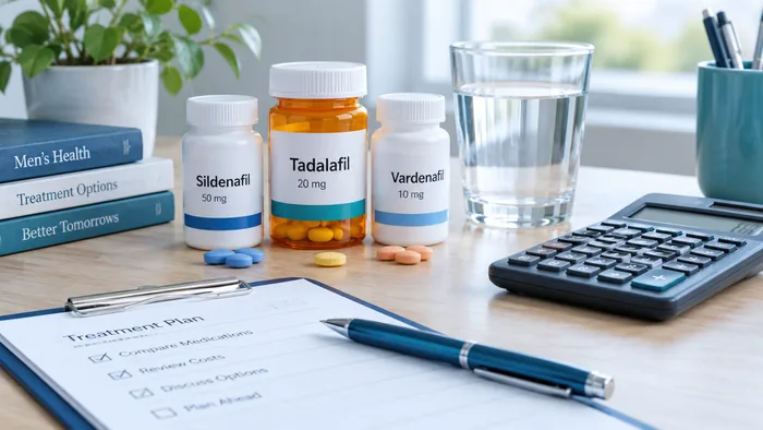 Daily Tadalafil vs Sildenafil As Needed: Continuous Flexibility vs Event-Based Dosing treatment guide illustration