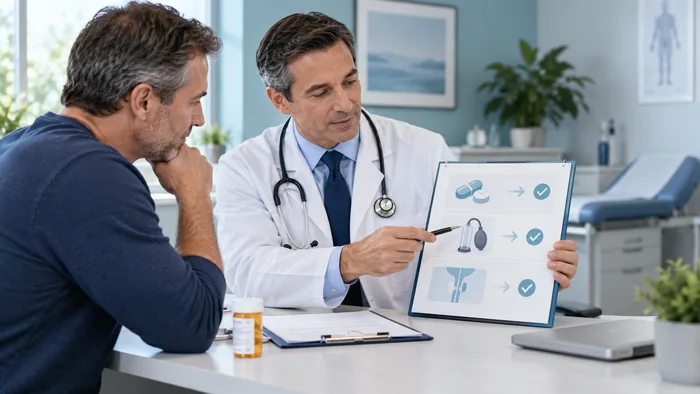 Vacuum Erection Device vs Penile Injections: Mechanical vs Local Drug Therapy treatment guide illustration