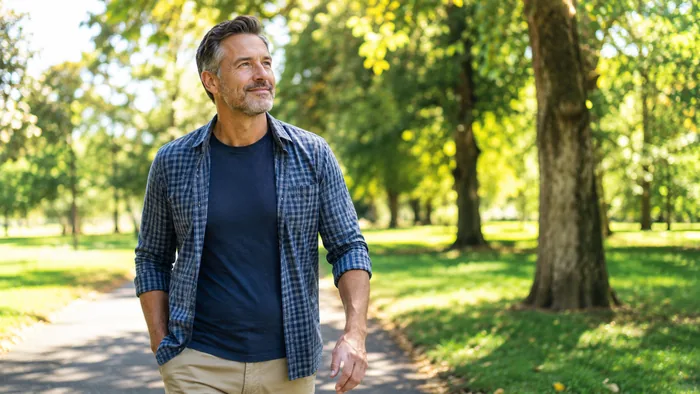 Tadalafil for Men Over 50 treatment guide illustration